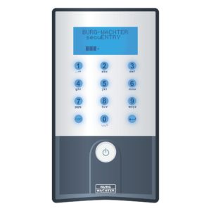 BURG-WÄCHTER Keypad secuENTRY pro 5711 PIN frontal