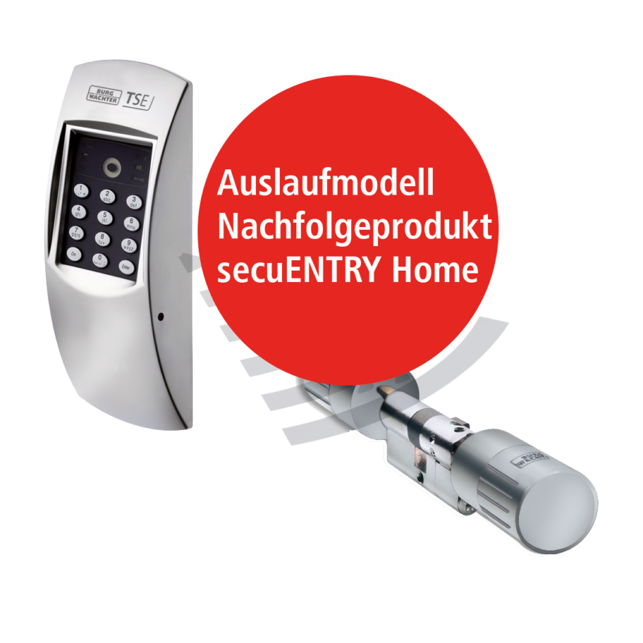 Burg Wächter Elektronisches Türschloss Tse Business Set 5012 Fingerscan Elektronisches Türschloss I Smart Lock von BURG-WÄCHTER